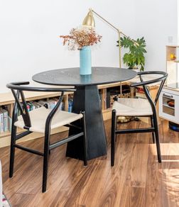 Pilar Black Dining Table