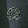 Vintage 1990s Y2K fairycore black cotton linen mini skirt 16 Image 3