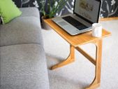 Laptop Side Table Bamboo