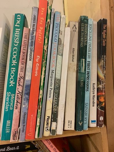 Large selection of COOK BOOKS view and select throughout all the photos