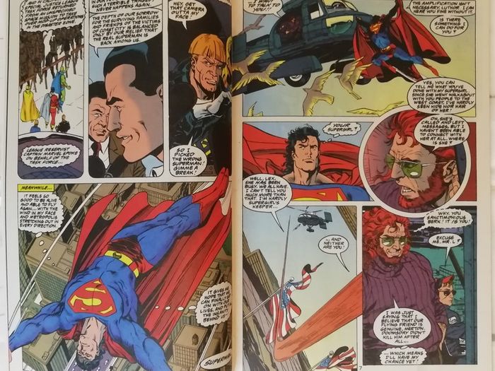 Superman in Action Comics #692 Cyborg, Supergirl & Steel Appearances (1993)