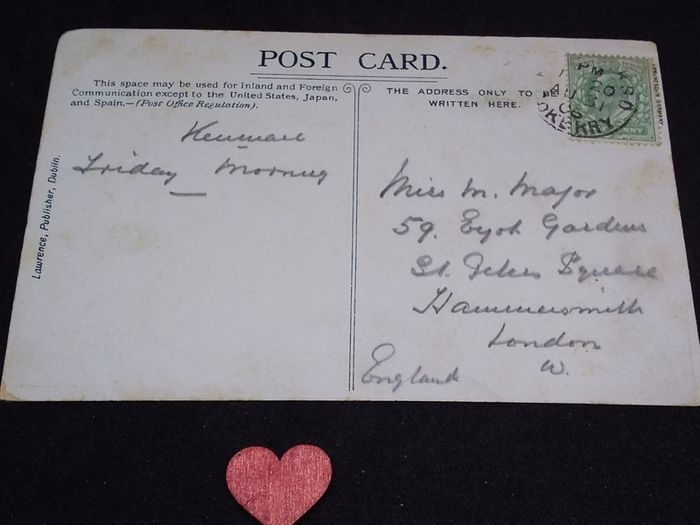 Ireland Postcard -- Ross Castle , Killarney , Co. Kerry - 1900s
