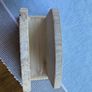 Wooden napkin holder with cut out heart Image 3