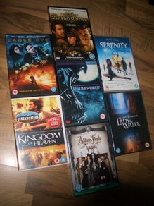 Several Titles - Eagle Eye, Kingdom of Heaven, Harsh Times, Serenity, Lady in the Water, Underworld