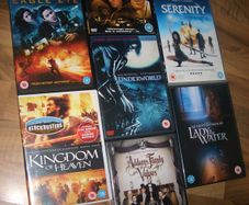 Several Titles - Eagle Eye, Kingdom of Heaven, Harsh Times, Serenity, Lady in the Water, Underworld
