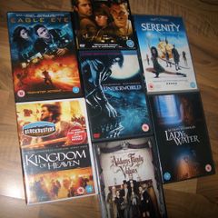 Several Titles - Eagle Eye, Kingdom of Heaven, Harsh Times, Serenity, Lady in the Water, Underworld