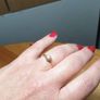 Diamond gold ring Image 9
