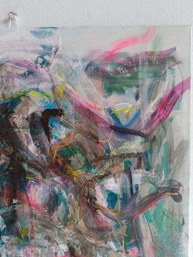 Large Original Abstract Painting Original Art Contemporary Art Modern Irish abstract art Framed