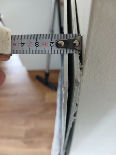 large PVC wall plate