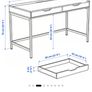 IKEA Alex Desk White Image 3