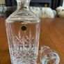 Trio of vintage glass/crystal decanters Price for all three Image 3