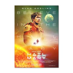 Project Hail Mary - A3 Poster
