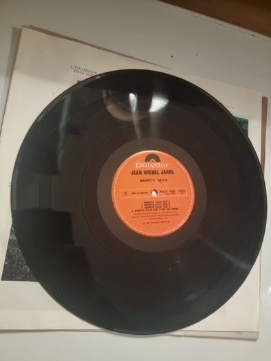 Jean Michel Jarre Magnetic Fields 1981 Uk Polydor 12" Lp Pols 1033 Vg/ex