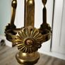 Antique brass floor lamp Image 4