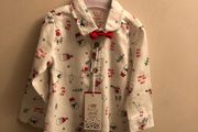 NEW Christmas shirt (3-6 months)