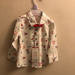 NEW Christmas shirt (3-6 months)