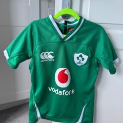 Canterbury IRFU Rugby Ireland 2019/20 Kids Short Sleeve Home Pro Jersey