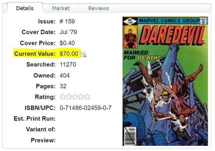 Daredevil #159 ! Bullseye Appearance ! Bronze Age Comic from 1979 ! by Marvel !