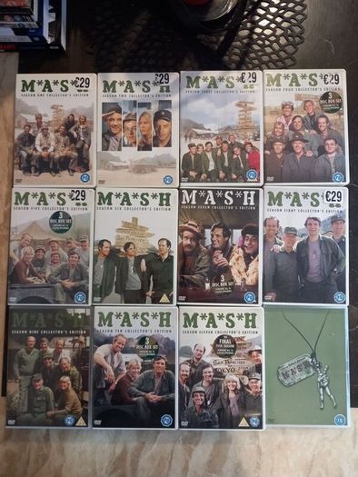 MASH Complete Season 1-11 Dvd Collection Plus Original Movie Alan Alda Classic Tv Show