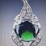 18KT White Gold Filled Pendant Image 3