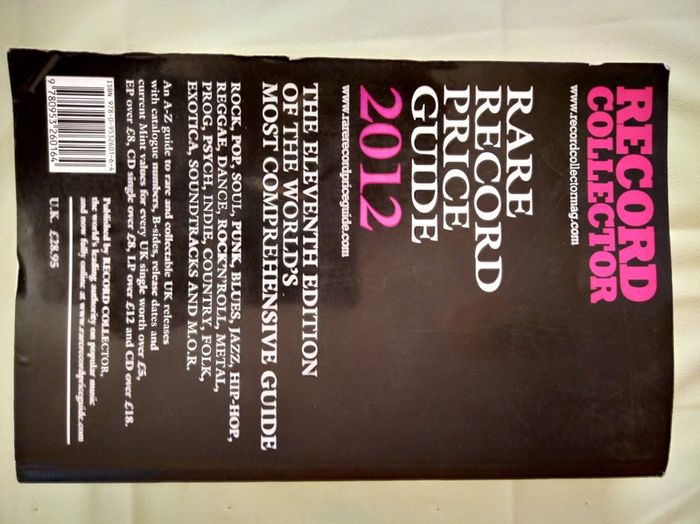 Record Collector Rare Record Price Guide2012