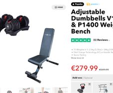 Dumbbells and Bench
