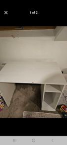 White desk