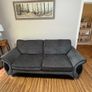 Grey Sofa, Love Chair and Footstool Set Image 2