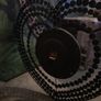 large black and crystal heart clock Image 3