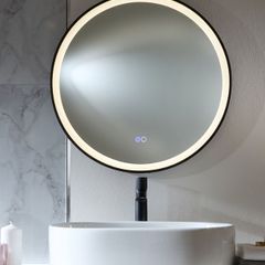 Aqualla Fuse Black Frame Mirror
