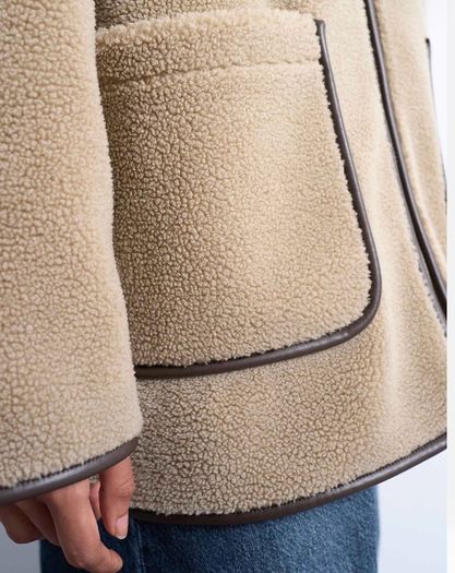 Topshop Teddy coat