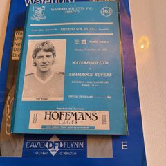 Waterford United Football Programmes Bundle. 8 in Total.