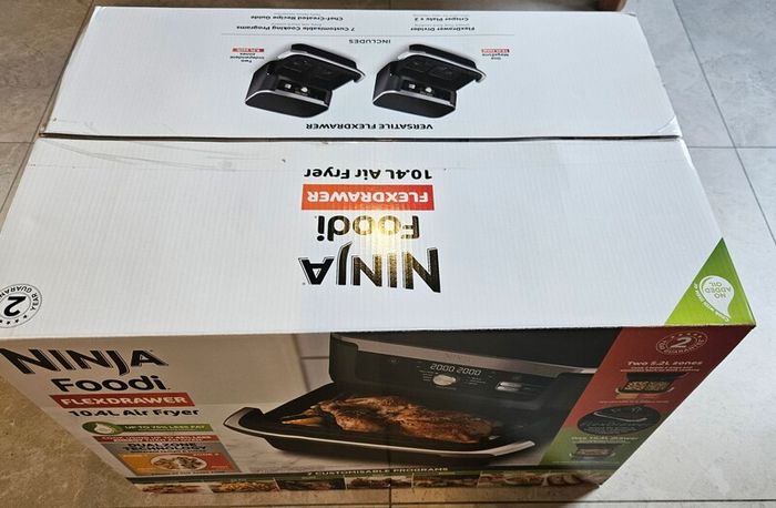 Ninja Air Fryer Flexdrawer 10.4 litre