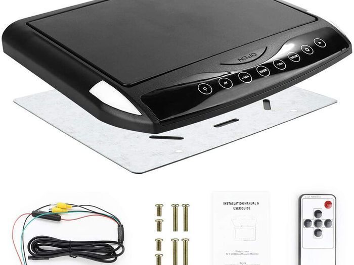 Ultra Slim 10.1" Car Roof Multimedia Monitor