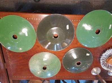 Vintage Enamel Light Shades