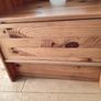 Universal cabinet. Cabinet has 2 x moveable shelves with internal vertical space of 81mm. Cabinet is 119mm Height, 49mm Width, 49mm Depth. 1 a drawer at bottom of unit. Excellent condition. Image 7