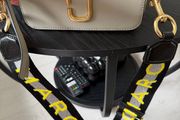 Genuine Marc Jacobs snapshot bag, matching purse and spare strap