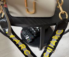 Genuine Marc Jacobs snapshot bag, matching purse and spare strap