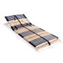 Slatted Bed Bases 2 pcs with 42 Slats 7 Zones 90x200 cm Image 7