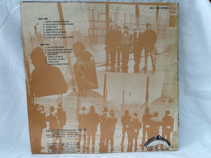 Wolfe Tones Let The People Sing LP 1972 Irish Press DOL 1004 A1/B1 + Insert