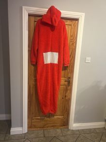 2 Teletubbies PJ  (red one is XL green Large )