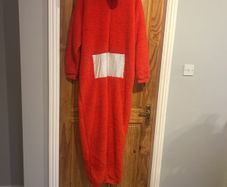 2 Teletubbies PJ  (red one is XL green Large )