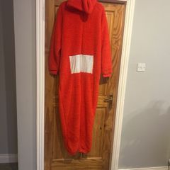 2 Teletubbies PJ  (red one is XL green Large )