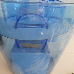 New bin toothbrush holder cup and soap dish in wrapping