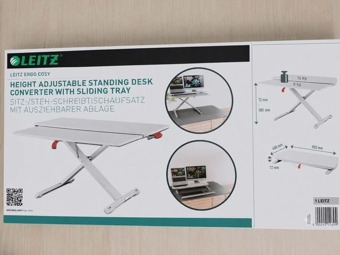 adjustable desk converter