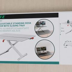 adjustable desk converter