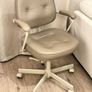 IKEA swivel leather chair Image 2