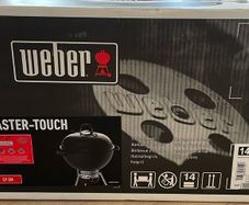 Unopened Weber Master Touch Charcoal BBQ