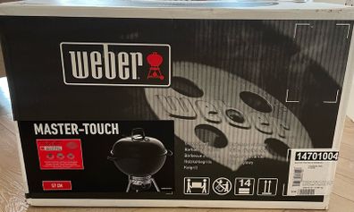 Unopened Weber Master Touch Charcoal BBQ