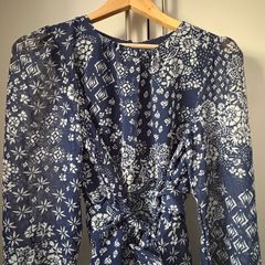 Friends like this blue dress with wrap belt